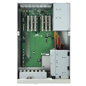 Axiomtek AX60551 Wall mount Chassis for full-size SBC, beige or black, w/o power supply